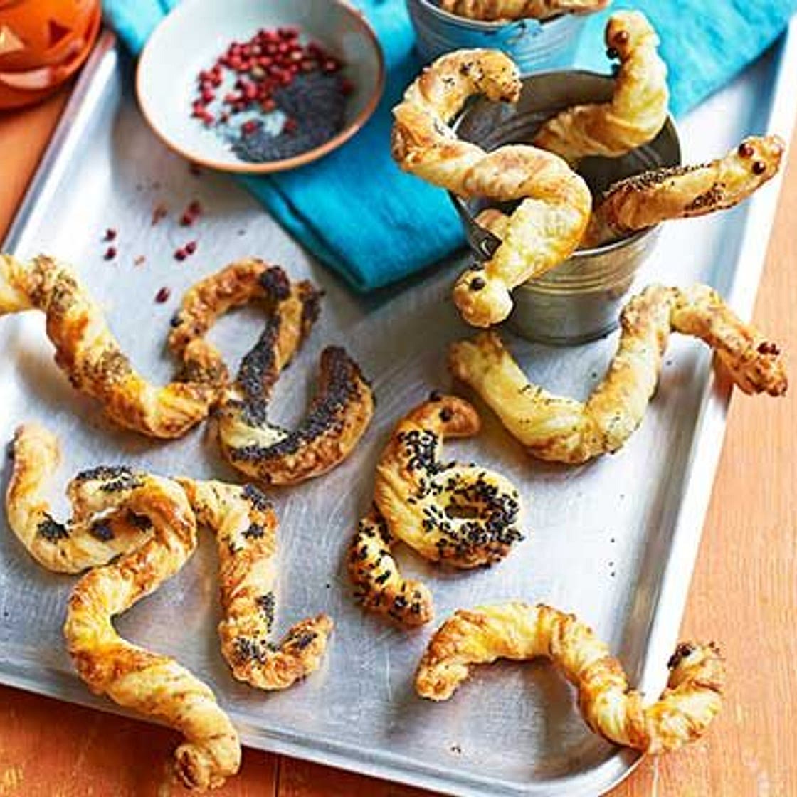 Pastry snakes