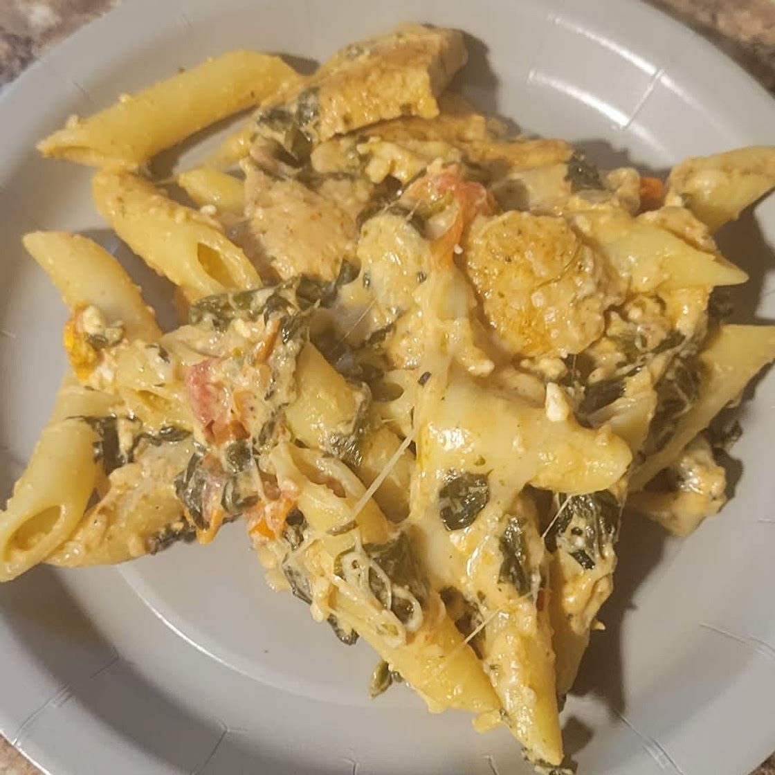 Spinach & Tomato Pasta