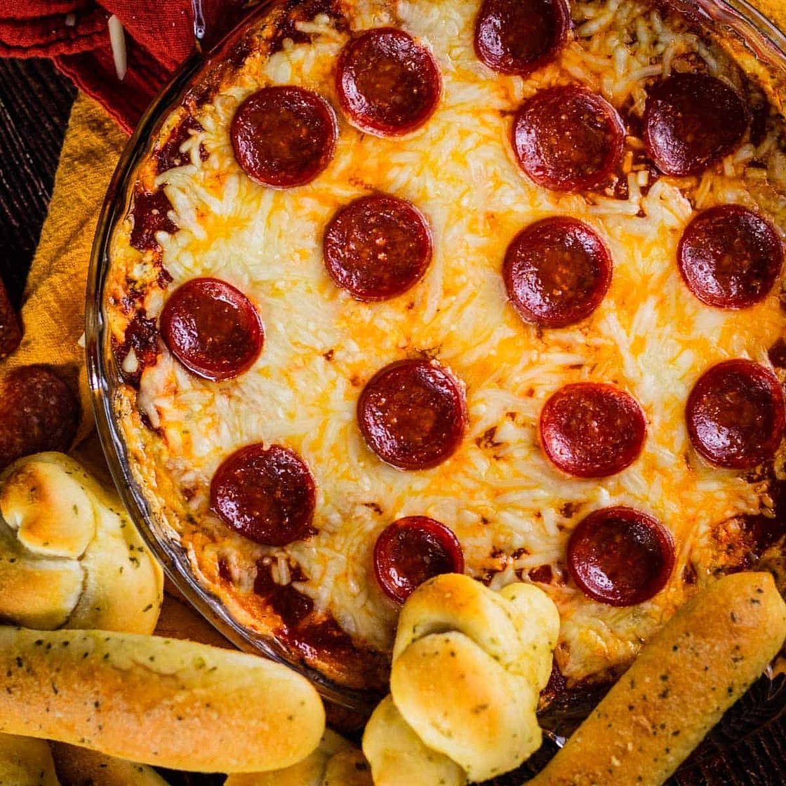 Pizza Dip with Ricotta Cheese