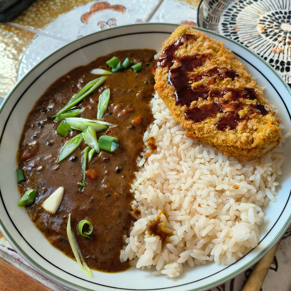 Katsu style curry