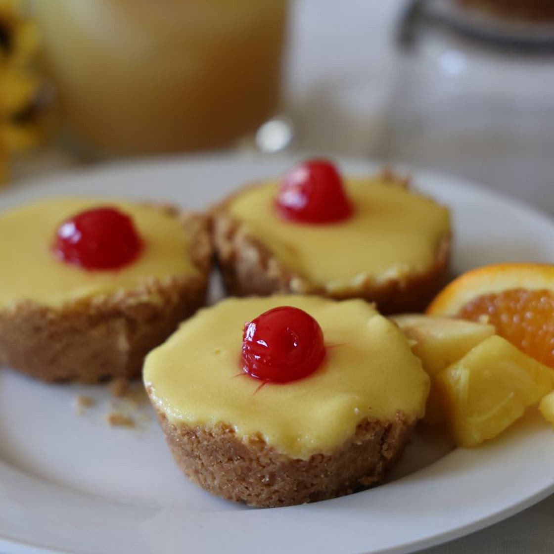 Black Eyed Susan Cookie Tarts
