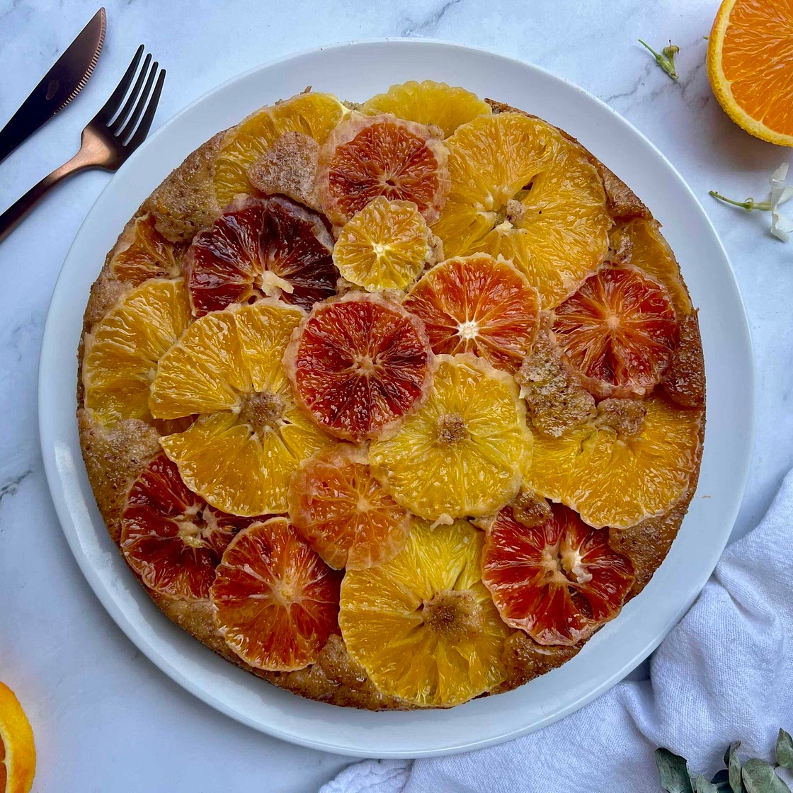 Orange Upside-Down Cake 