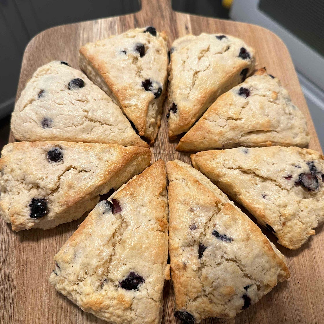 Blueberry Scones 