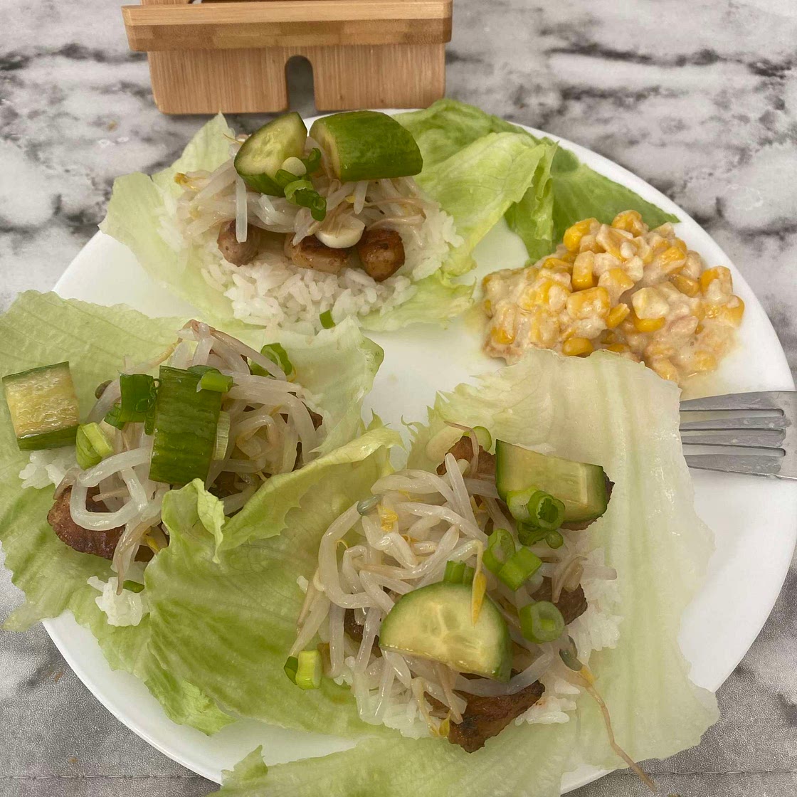 Korean lettuce wraps