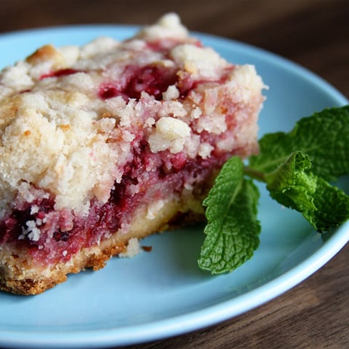 Fresh Raspberry Bars