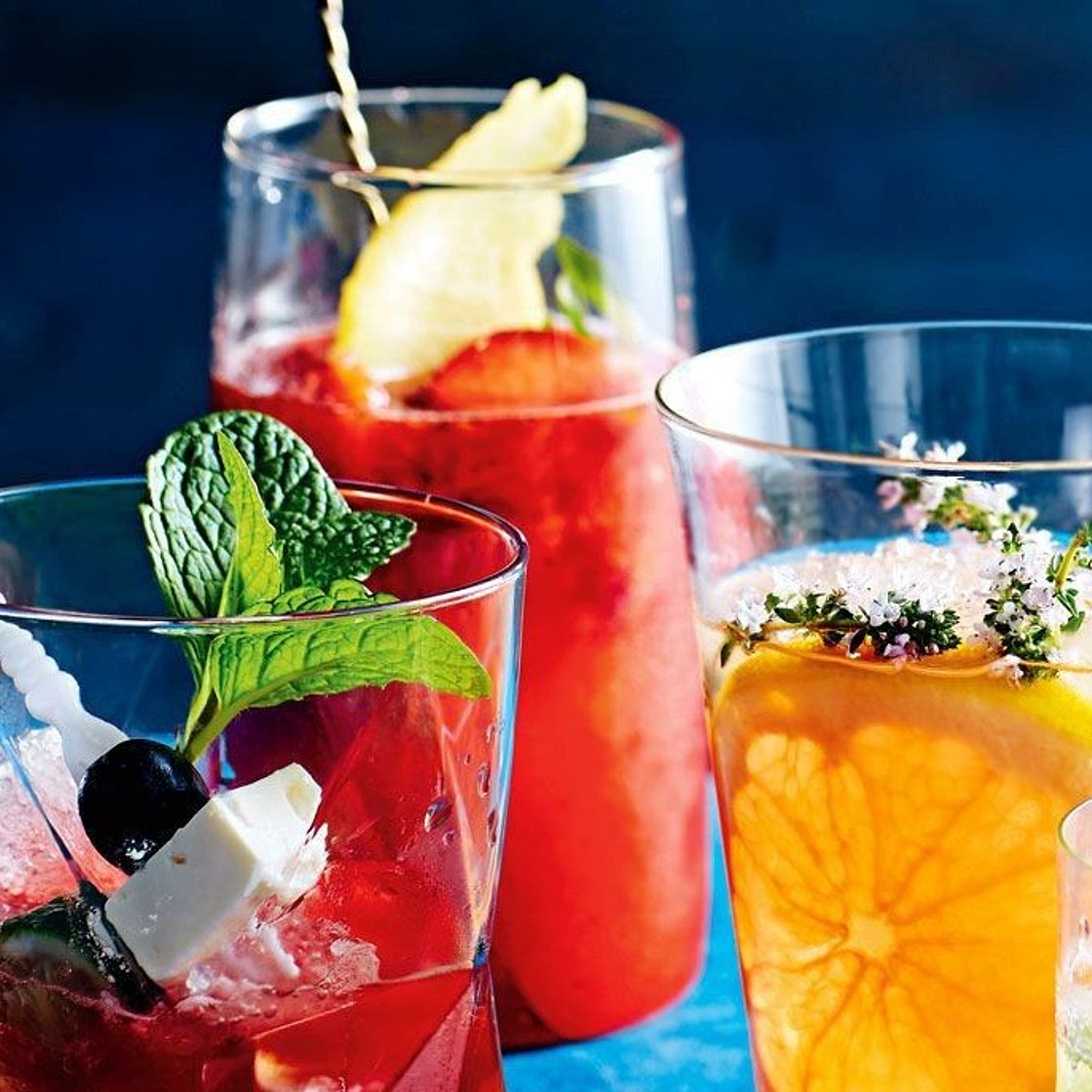 Matt Preston's strawberry sour spritz