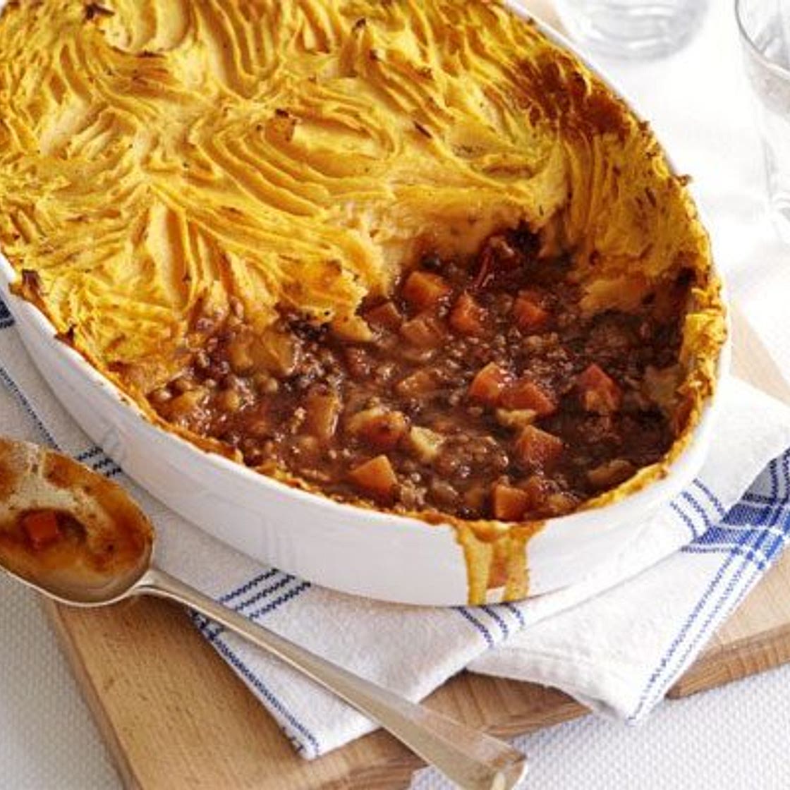 The ultimate makeover: shepherd's pie