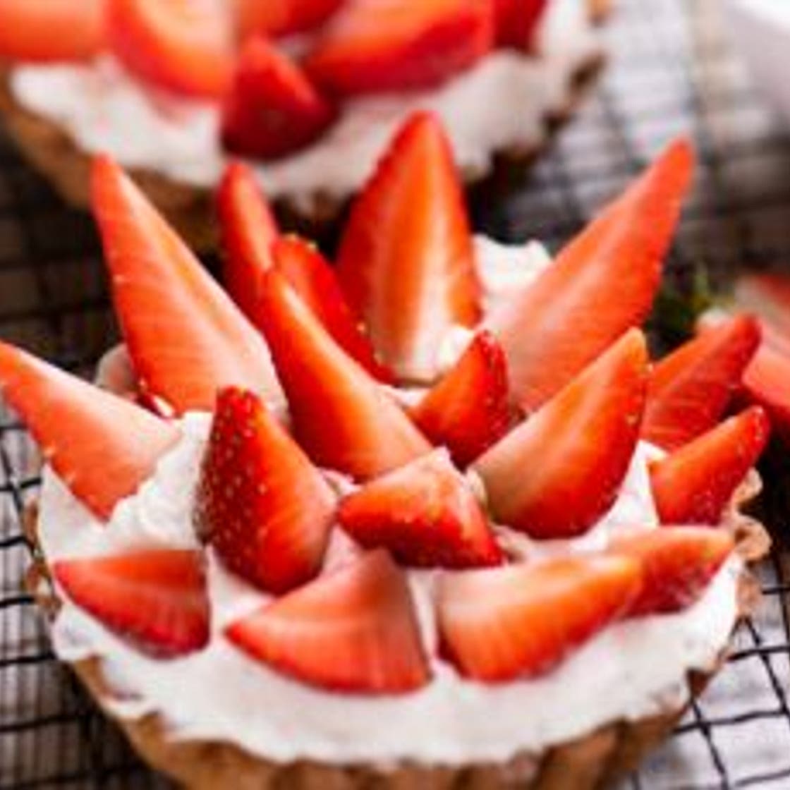 Tartelettes aux fraises et crème au mascarpone