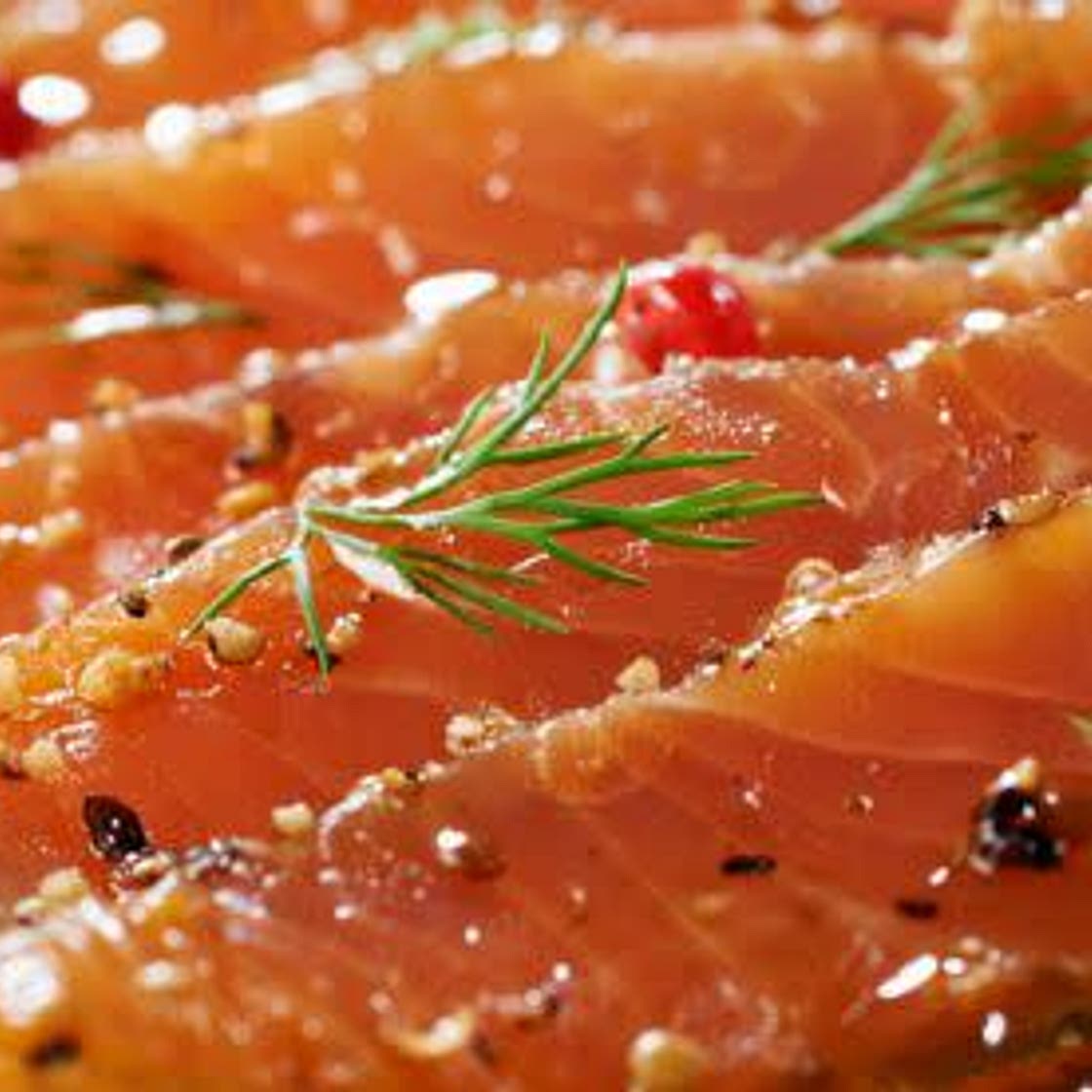 saumon mariné