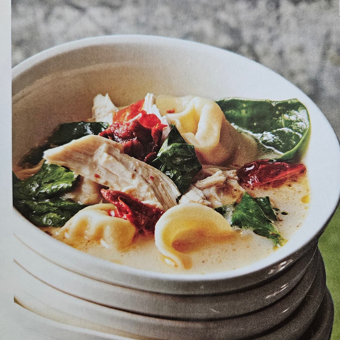 Tortellini Florentine Soup