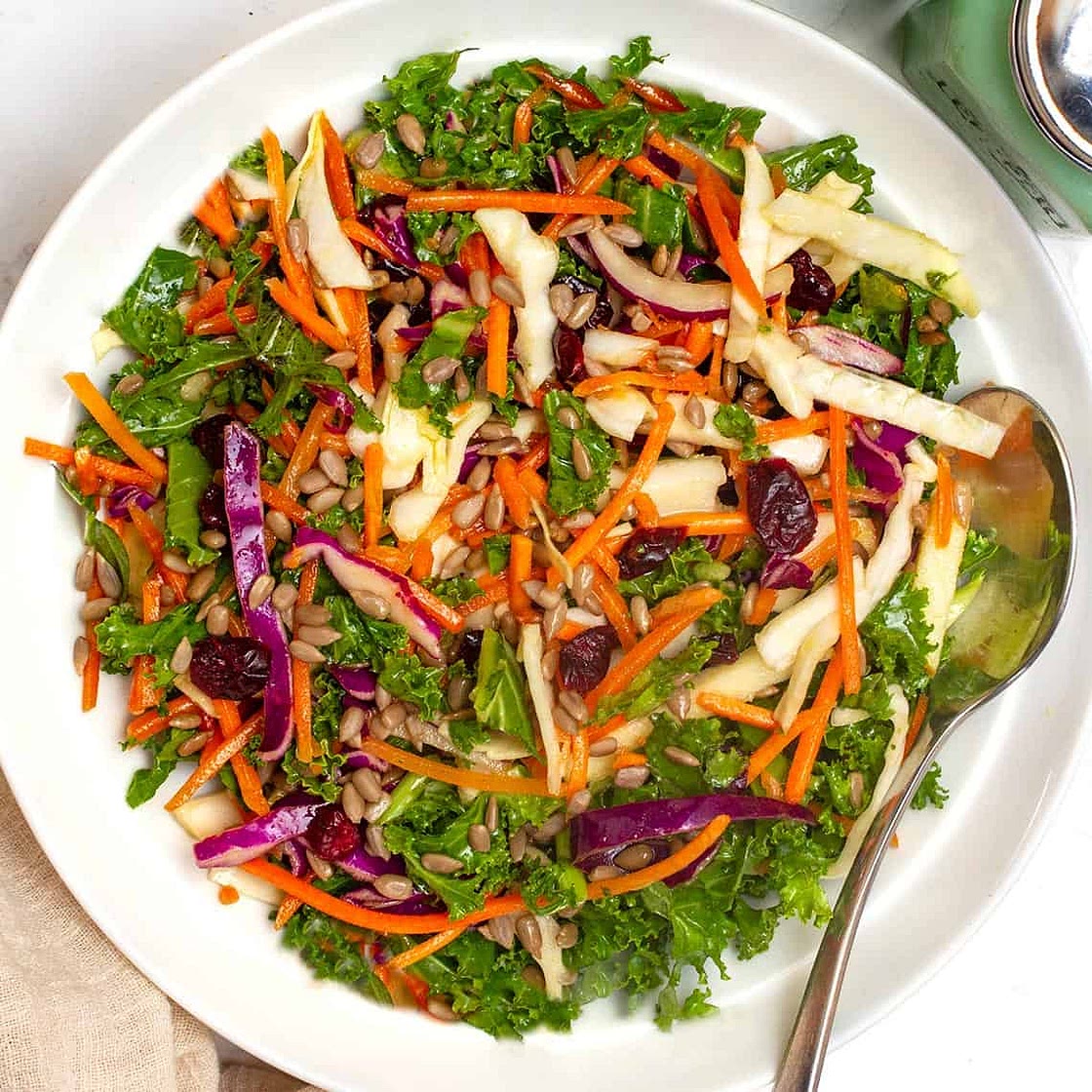 Easy Kale And Apple Slaw