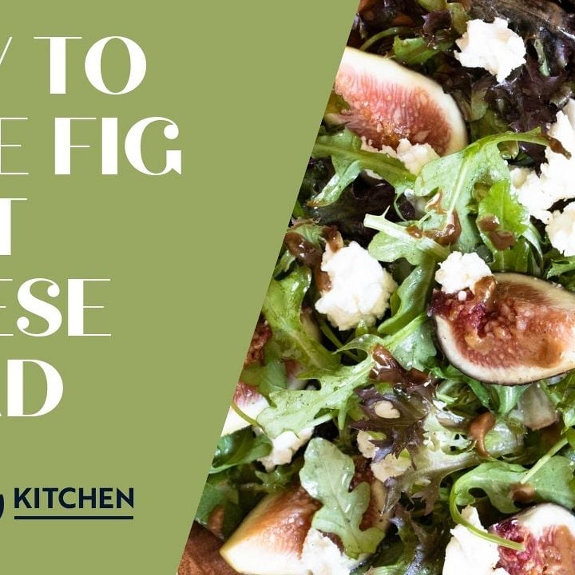 Fig with Goat Cheese Salad