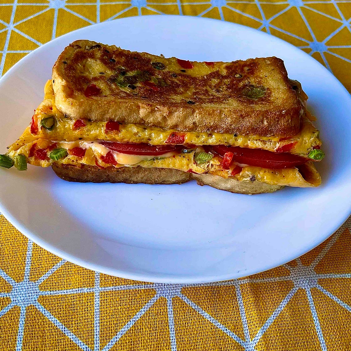 Spicy Egg Cheese Sandwich 