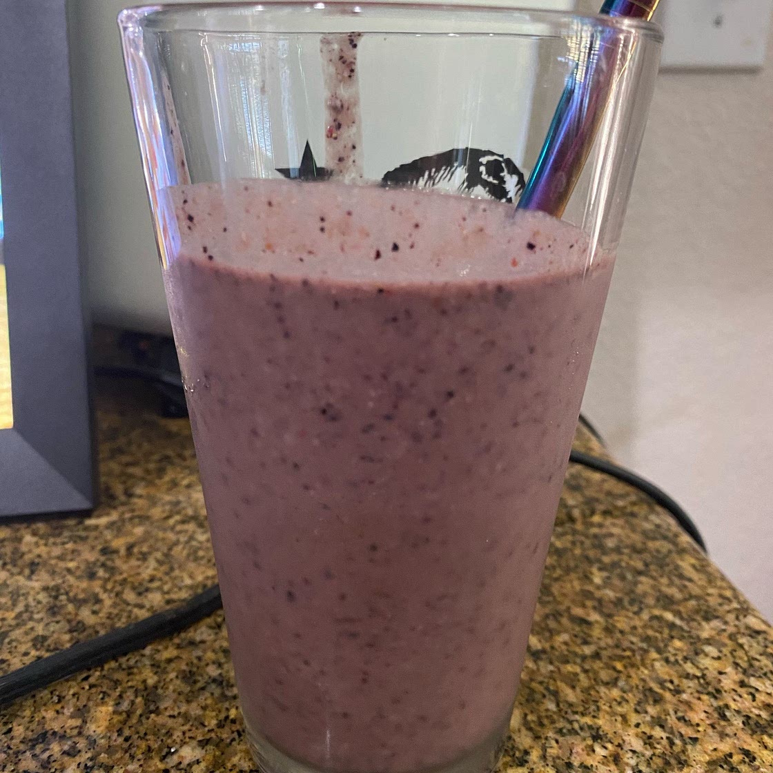 Chef Julia’s Blueberry Smoothie 
