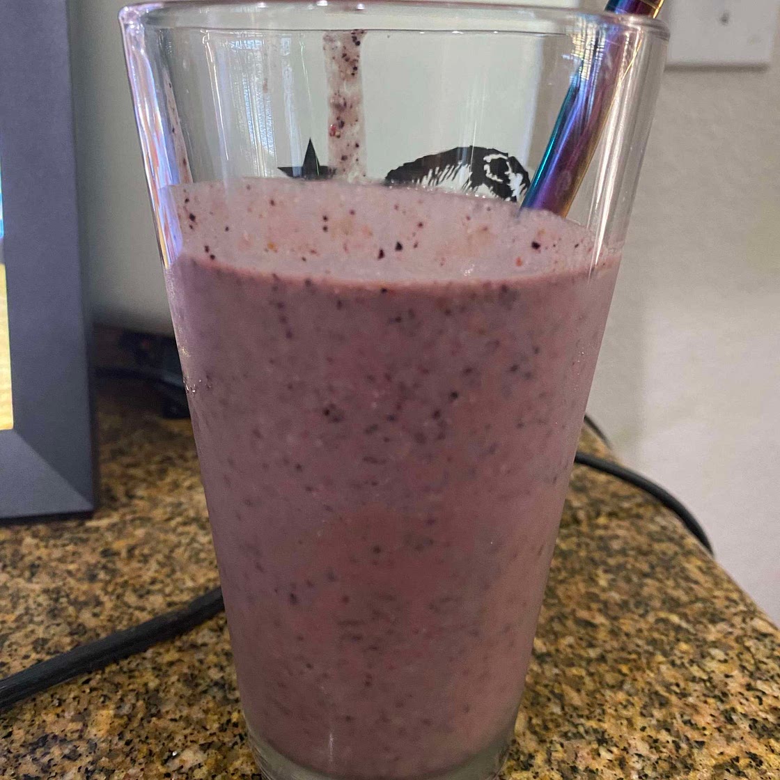 Chef Julia’s Blueberry Smoothie 