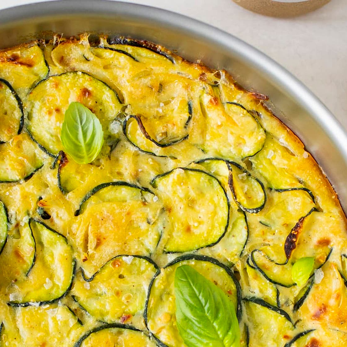 Scarpaccia (Italian Zucchini Tart)