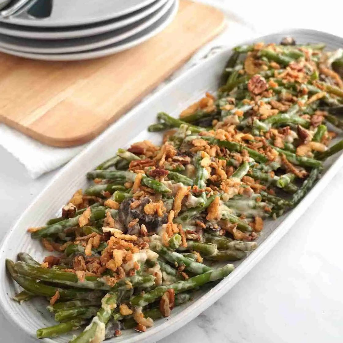 The Best Crockpot Green Bean Casserole