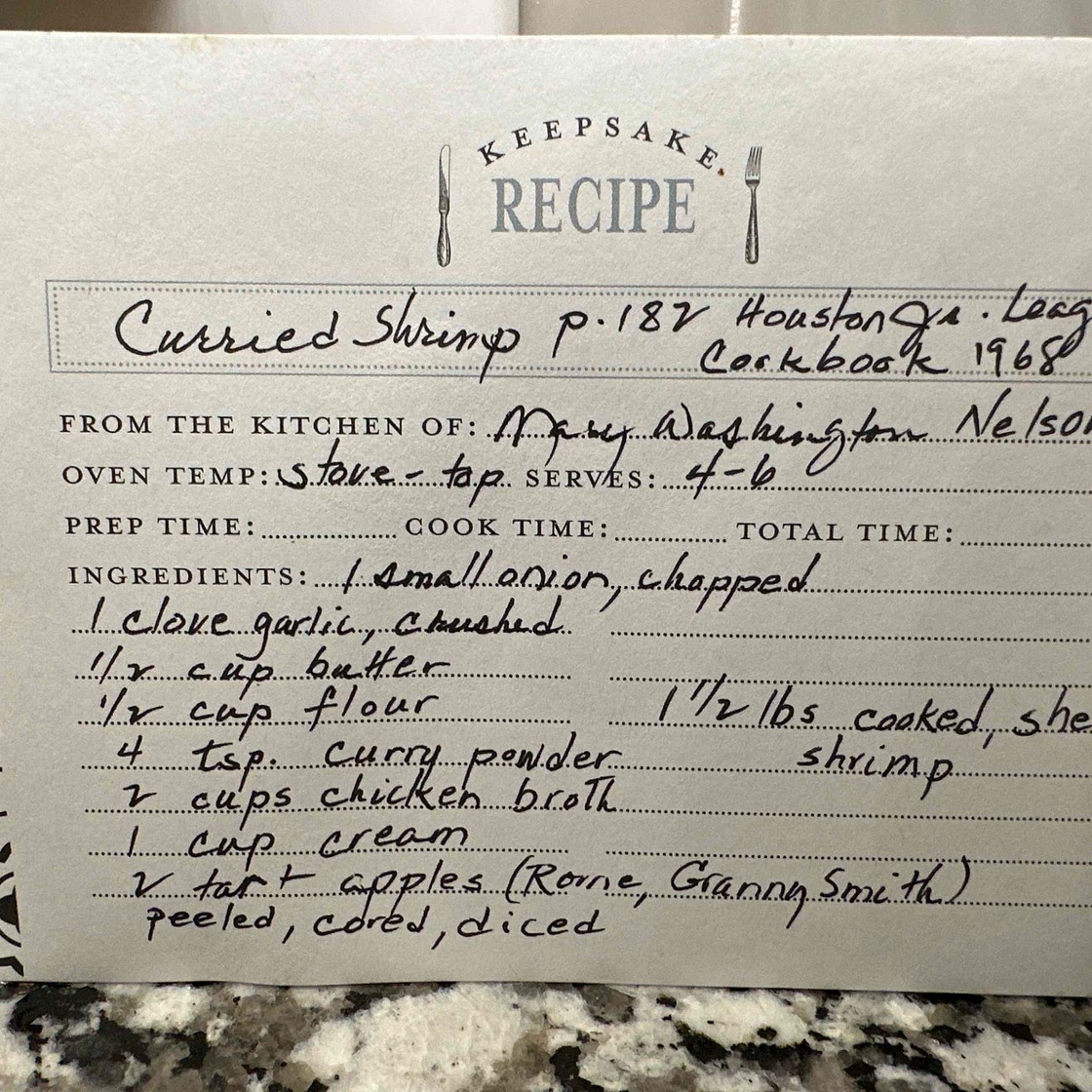 Curried Shrimp