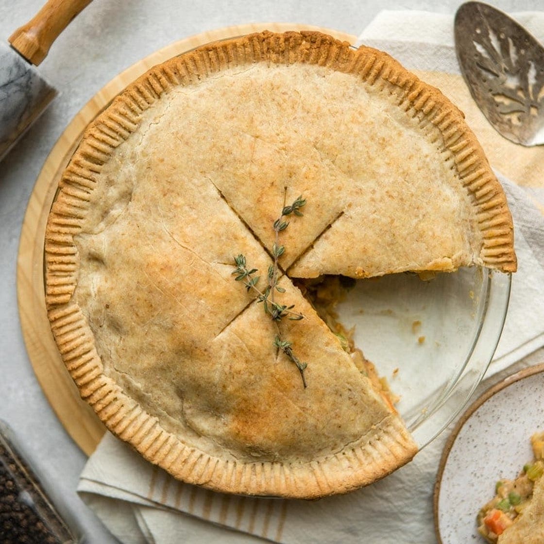 Vegan Chickpea Pot Pie