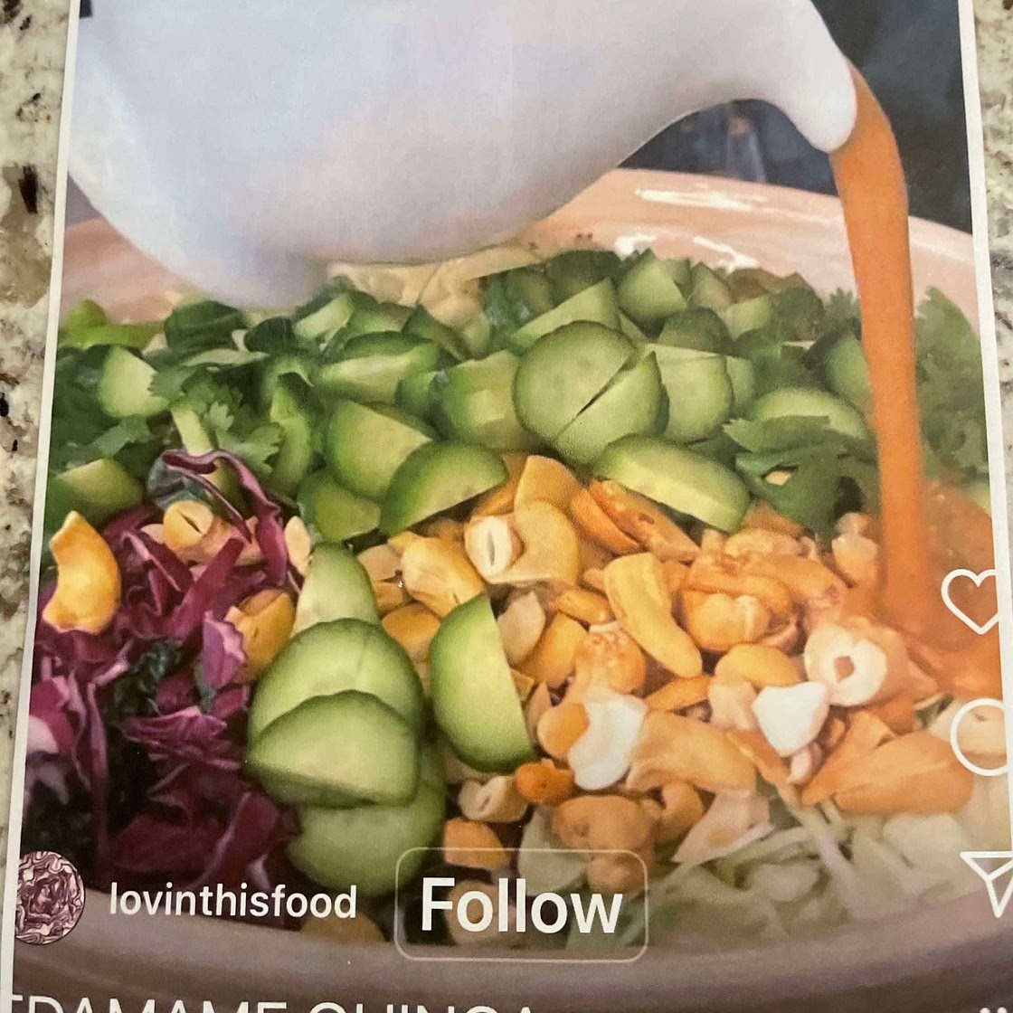 Pam’s Cashew Crunch Salad