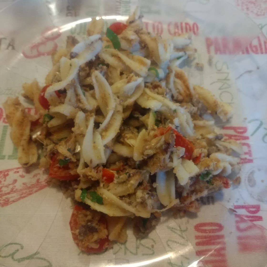 Lemon-Garlic Sardine Fettuccine