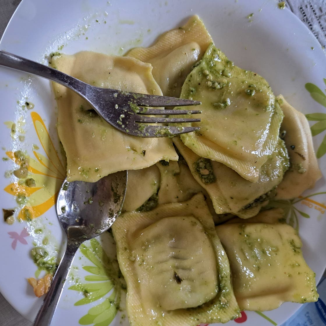 Ravioli pesto