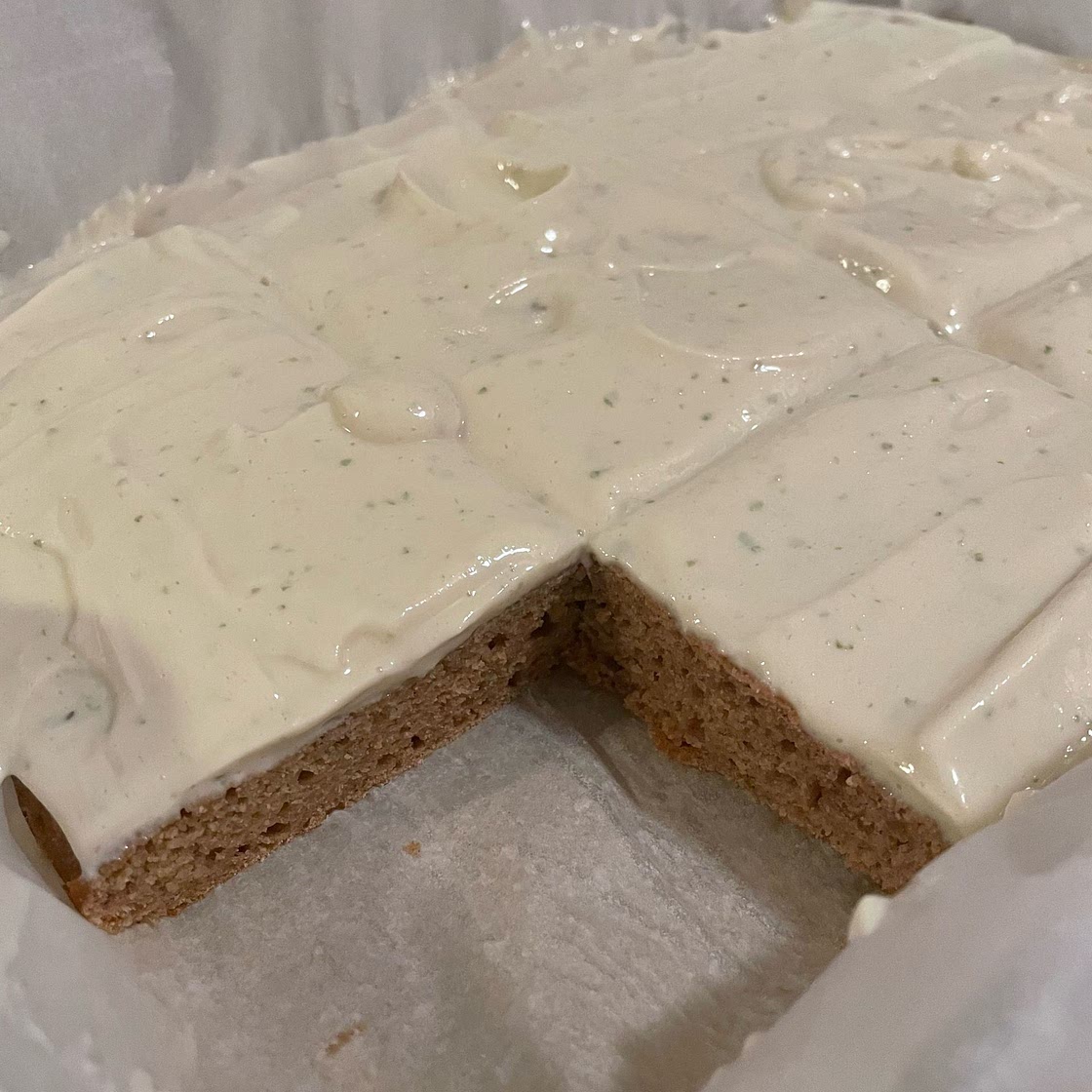 Lime Cake Made Healthier (Vegan)