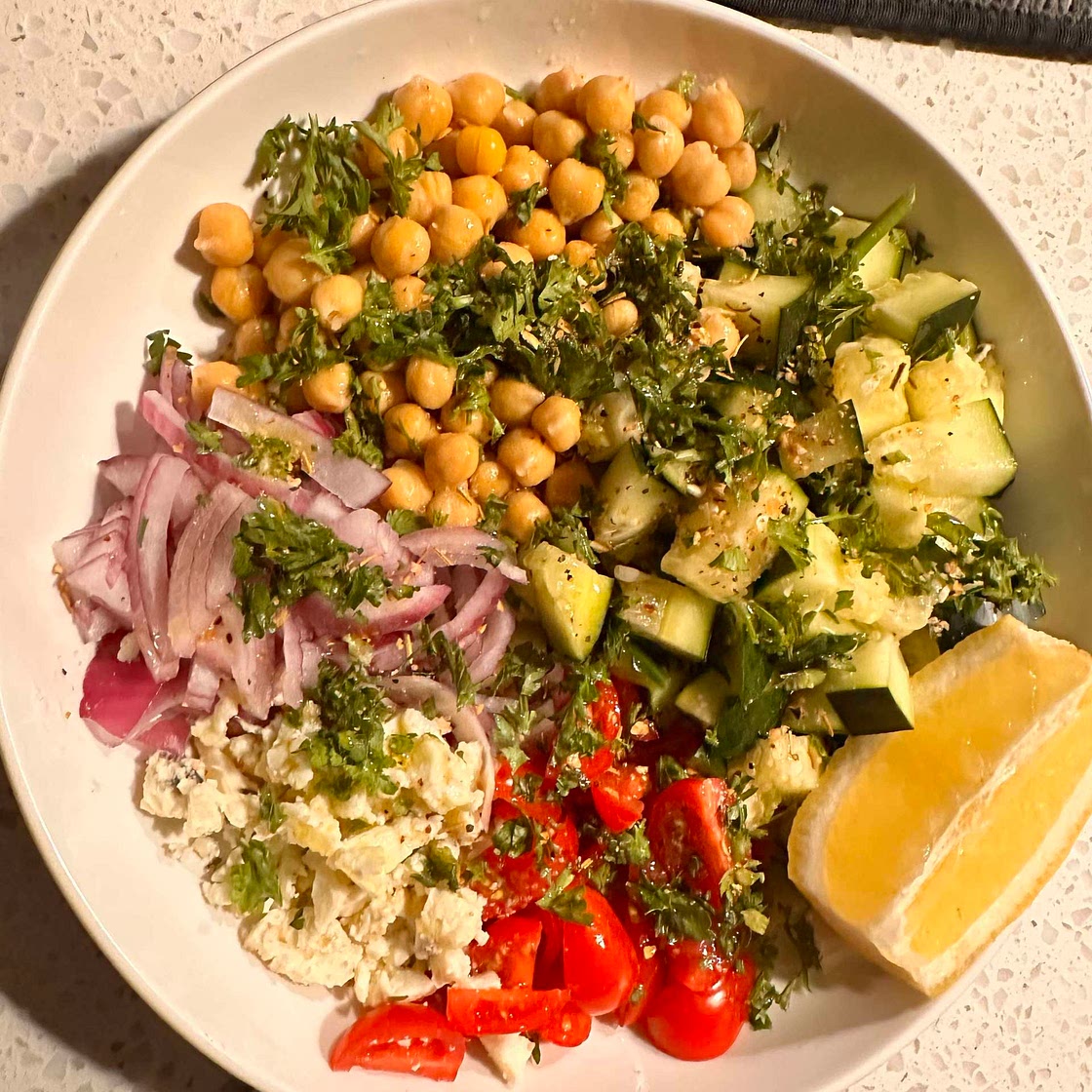 Mediterranean Salad Bowl