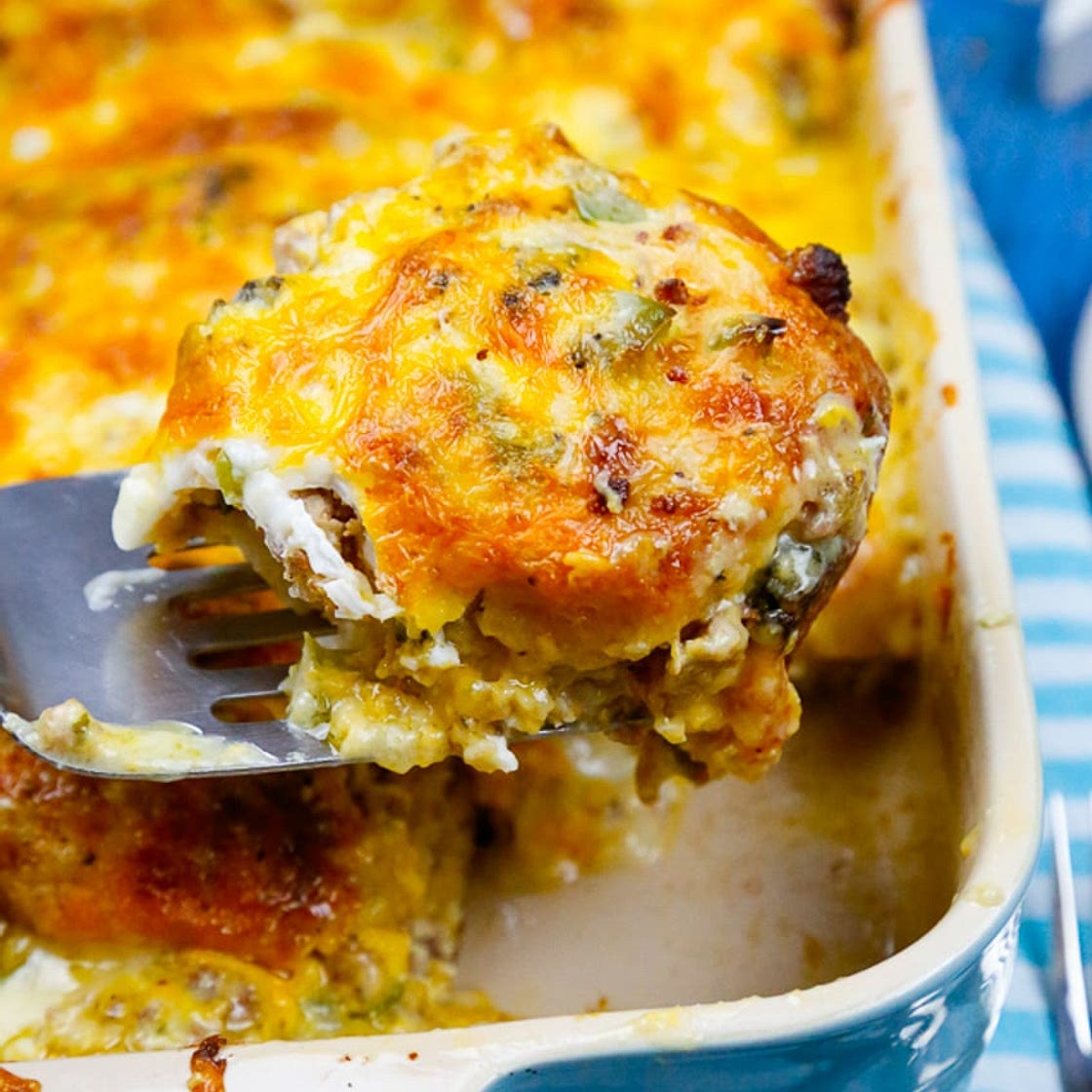 Turkey Sausage Breakfast Casserole
