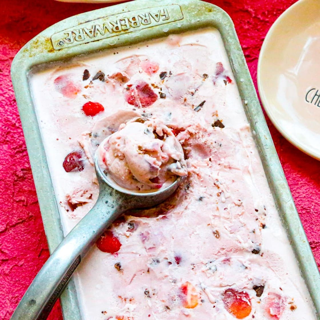 Cherry Chocolate Chip Ice Cream