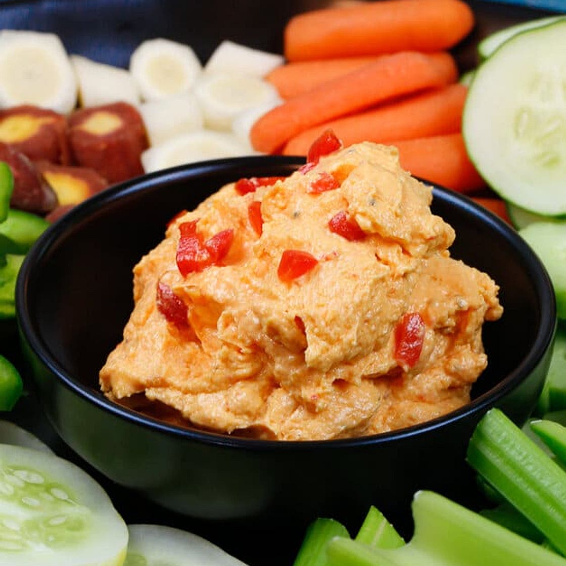Simple Homemade Pimento Cheese