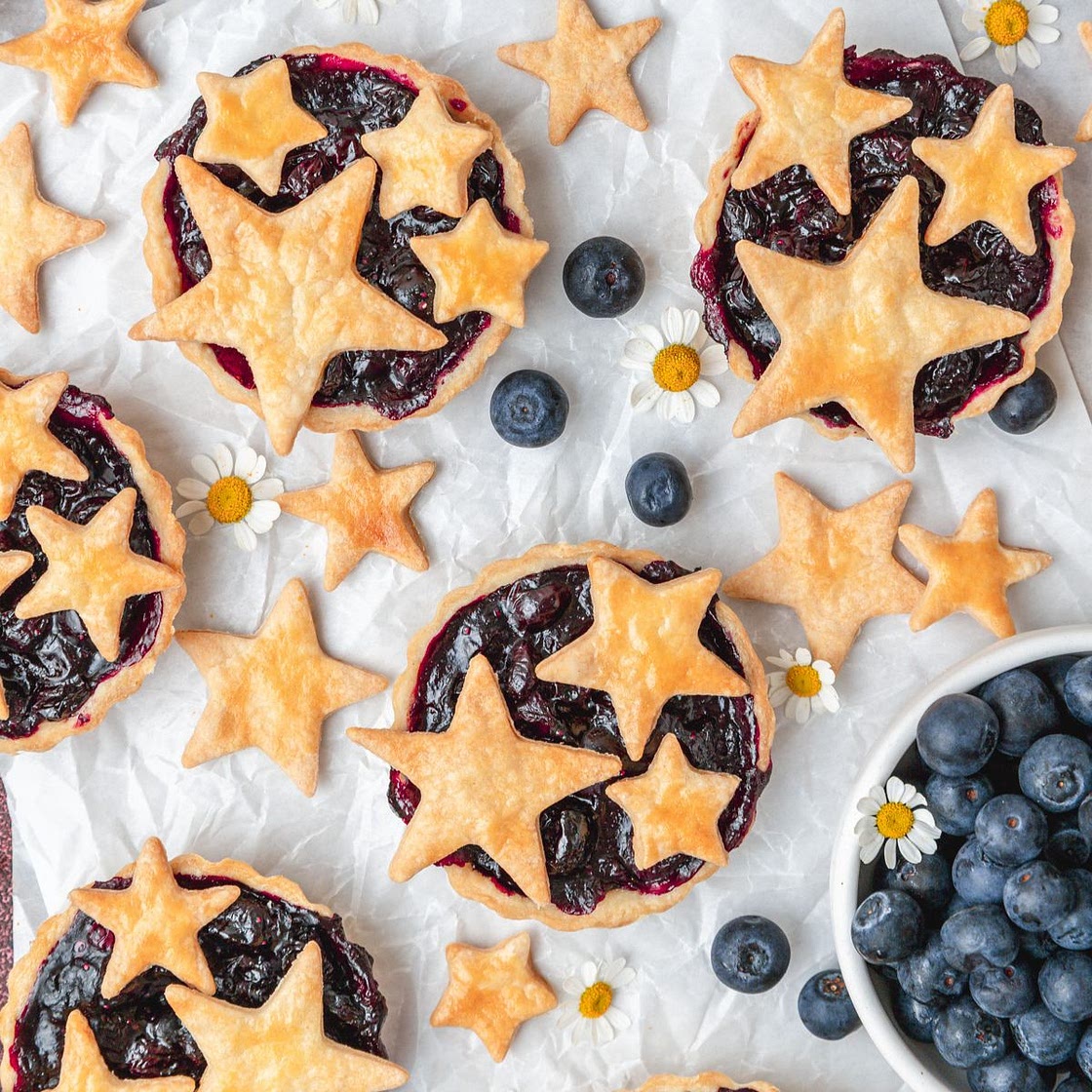 Mini Blueberry Pies