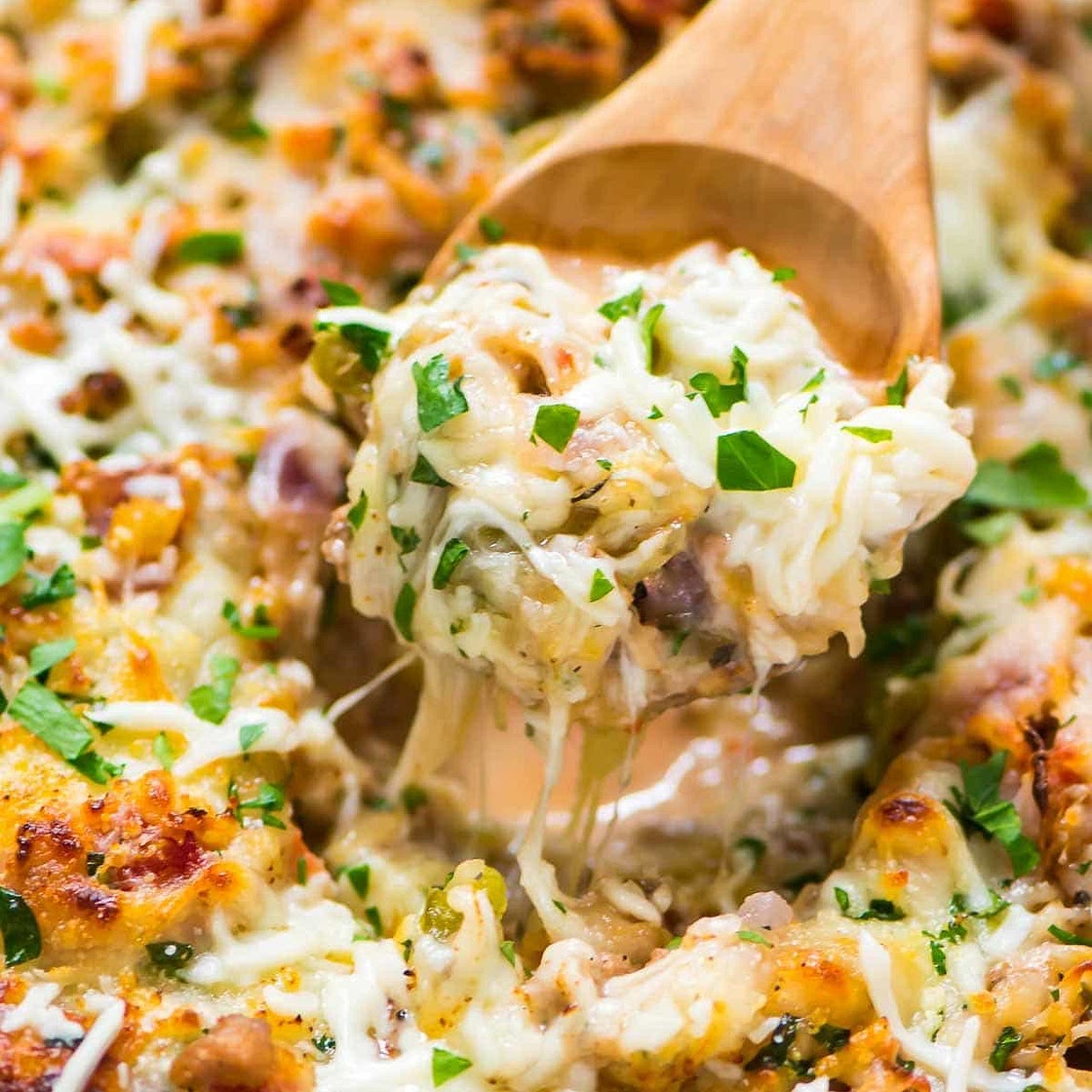 Spaghetti Squash Casserole