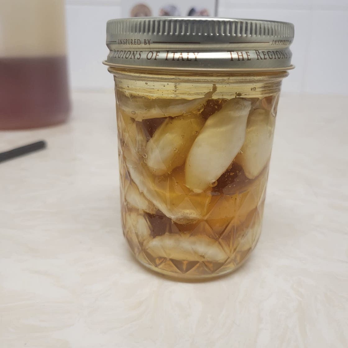 Fermented Garlic Honey