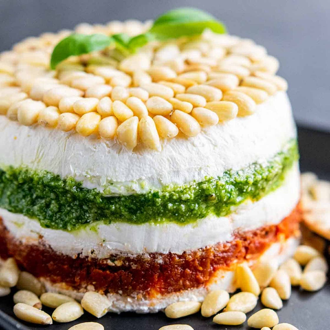 Pesto Cream Cheese Spread