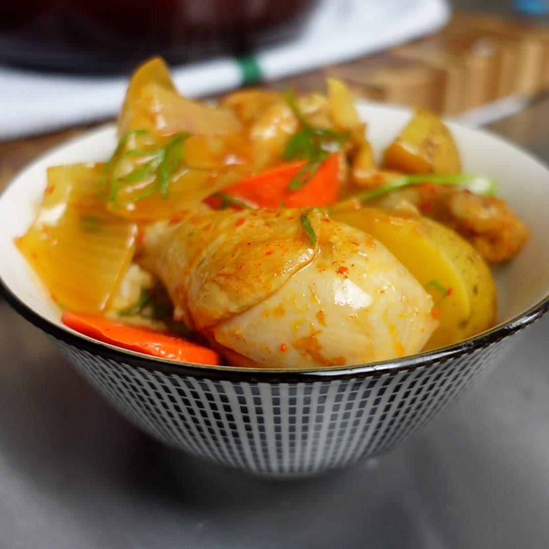 Korean Chicken Stew (Dakdoritang)