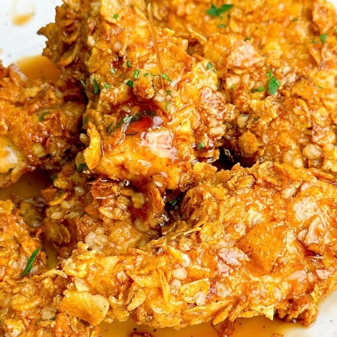 Air Fryer Honey Garlic Chicken Tenders