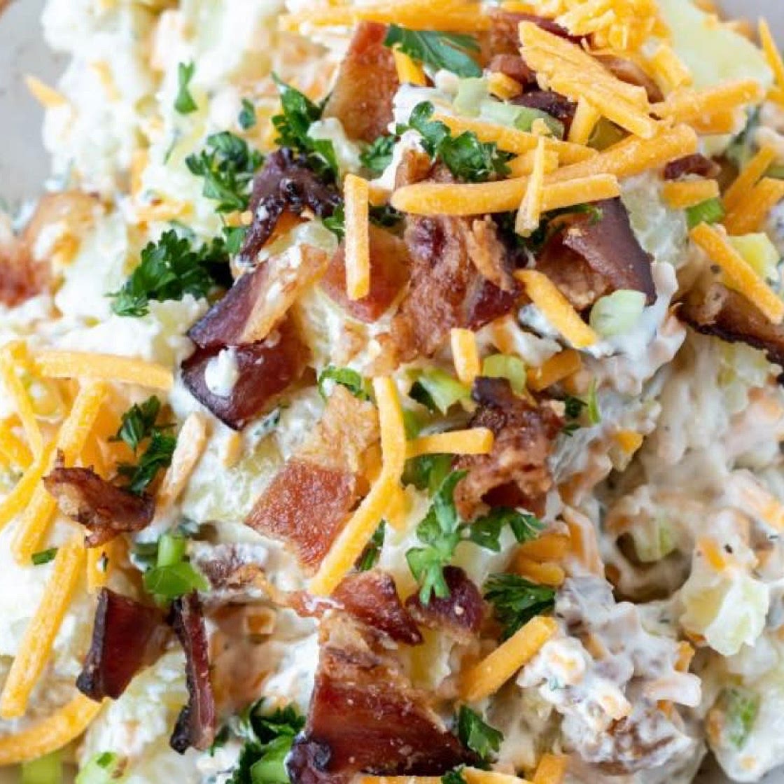 Loaded Baked Potato Salad Recipe