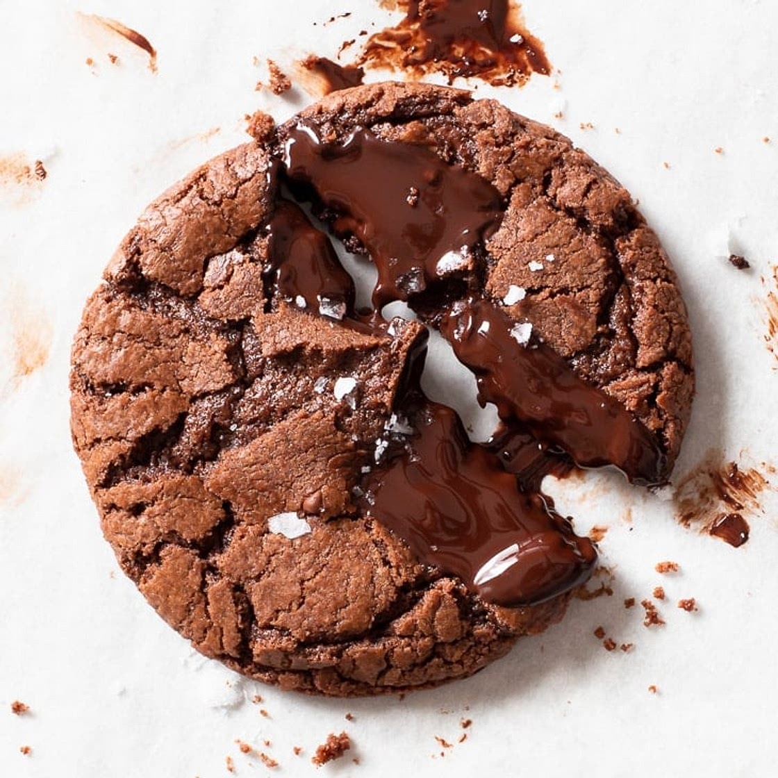 Ultra Chocolatey Double Chocolate Chip Cookies (Gluten Free)