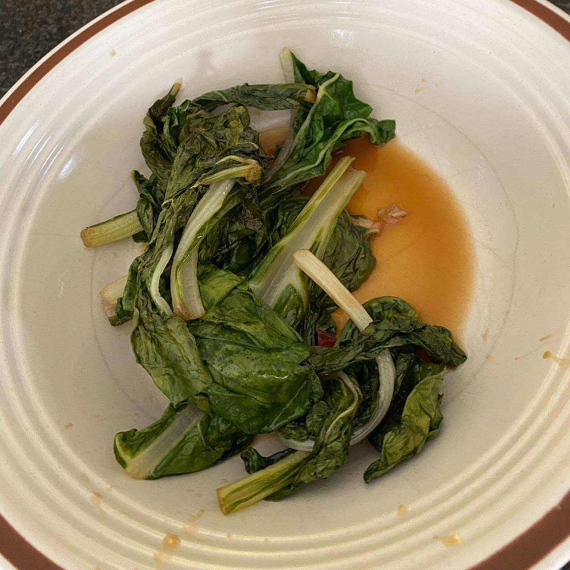 Stir Fried Garlic Water Spinach