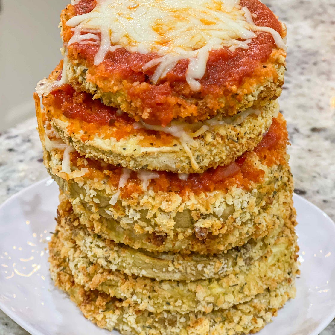 Air Fryer Eggplant Parmesan 