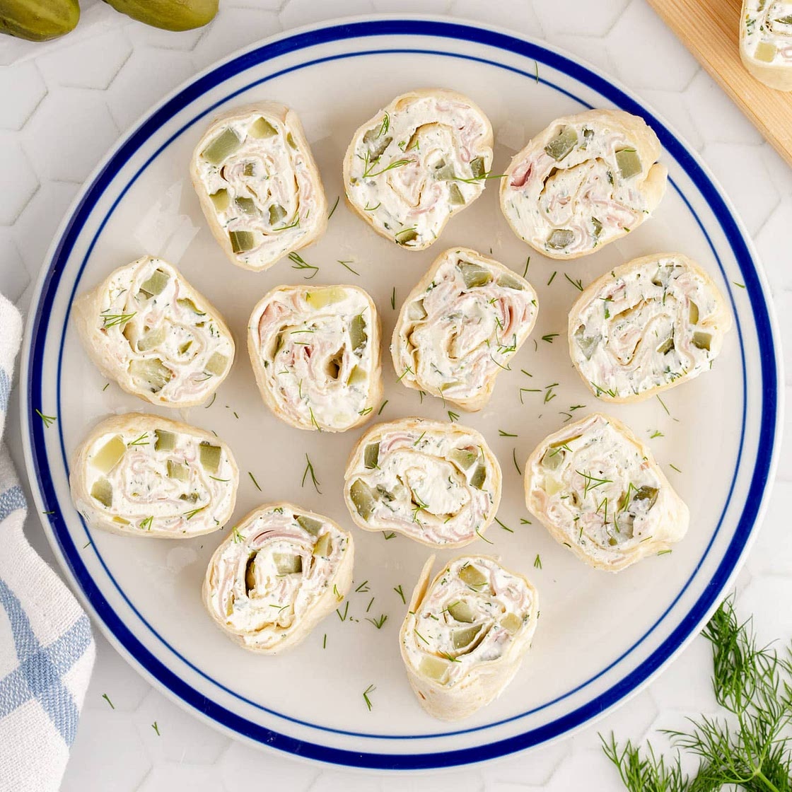 Dill Pickle Pinwheels