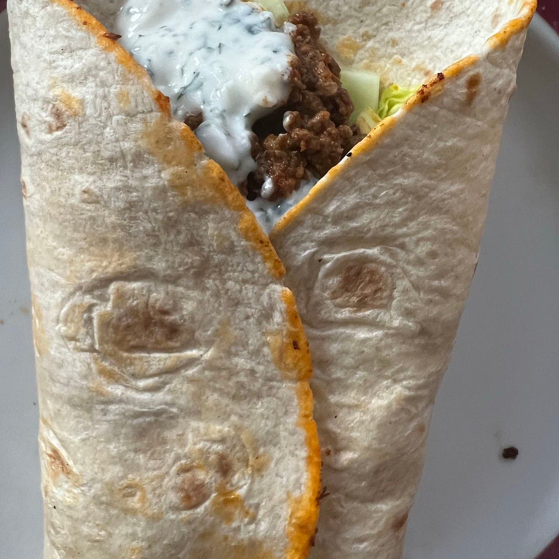 Wrap viande hachée indien 🌮