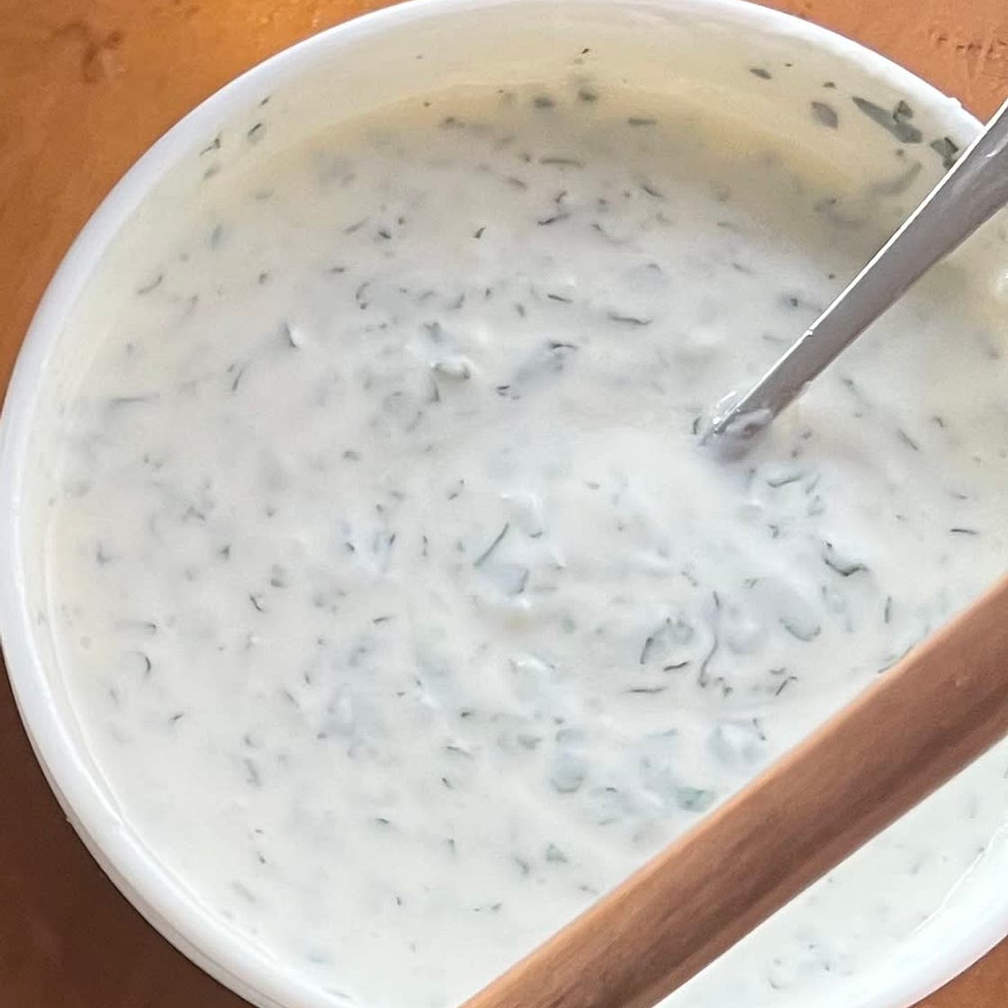 Sauce au yaourt Grec (dipping sauce)