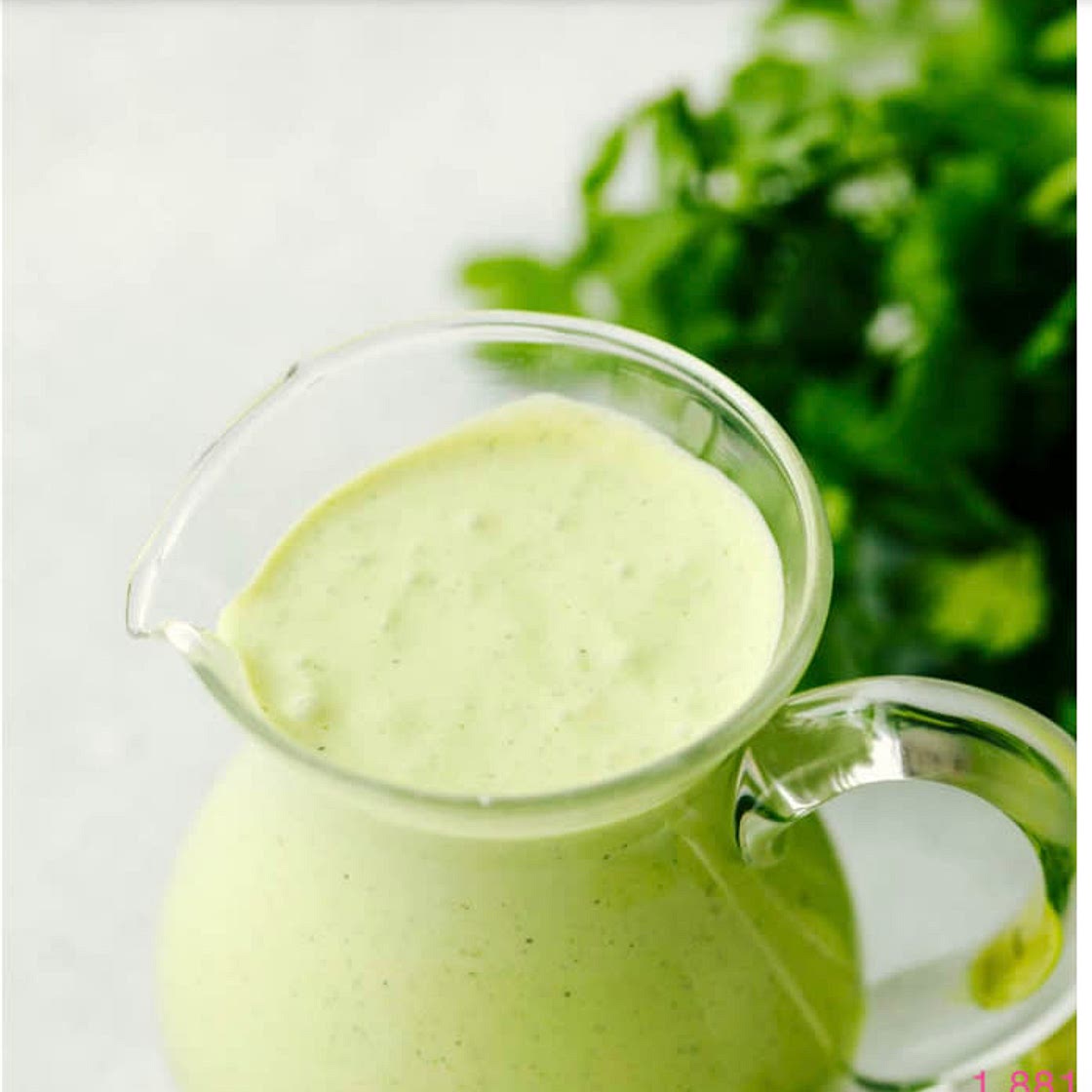 CAFE RIO {COPYCAT} CILANTRO RANCH DRESSING