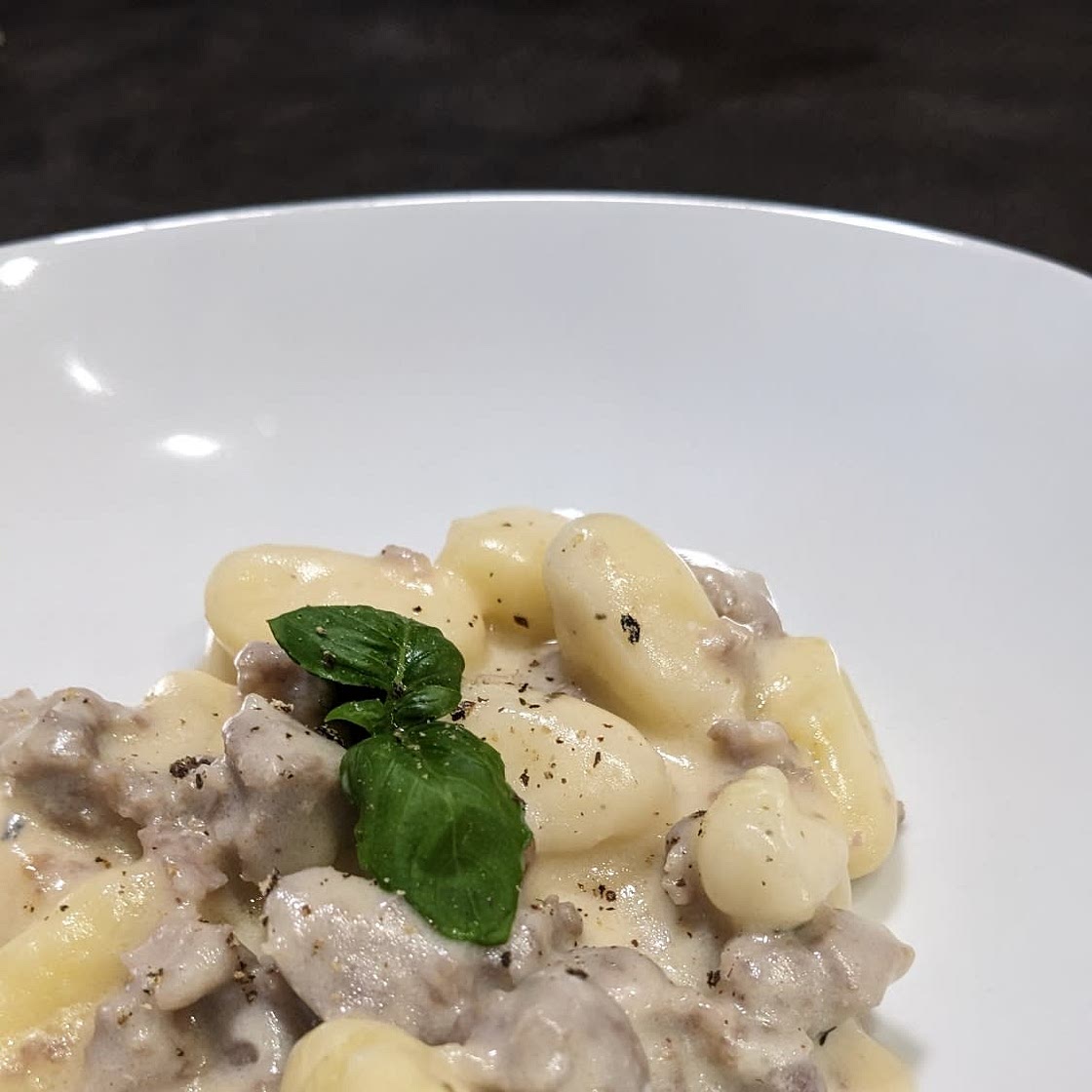 Creamy Butternut Squash Gnocchi with Sausage, Thyme, and Sage