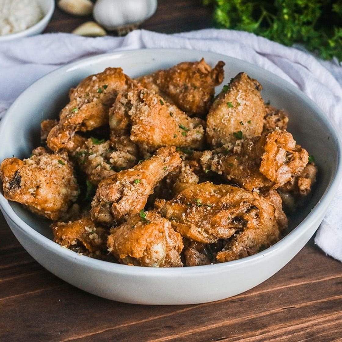 Garlic Parmesan Chicken Wings