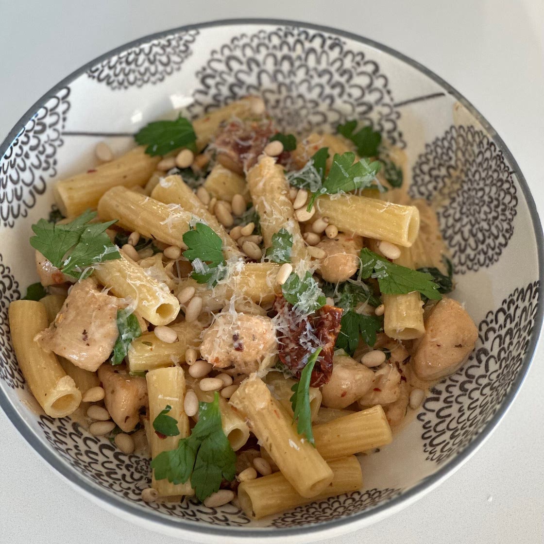 Creamy Sun-Dried Tomato Chicken Pasta