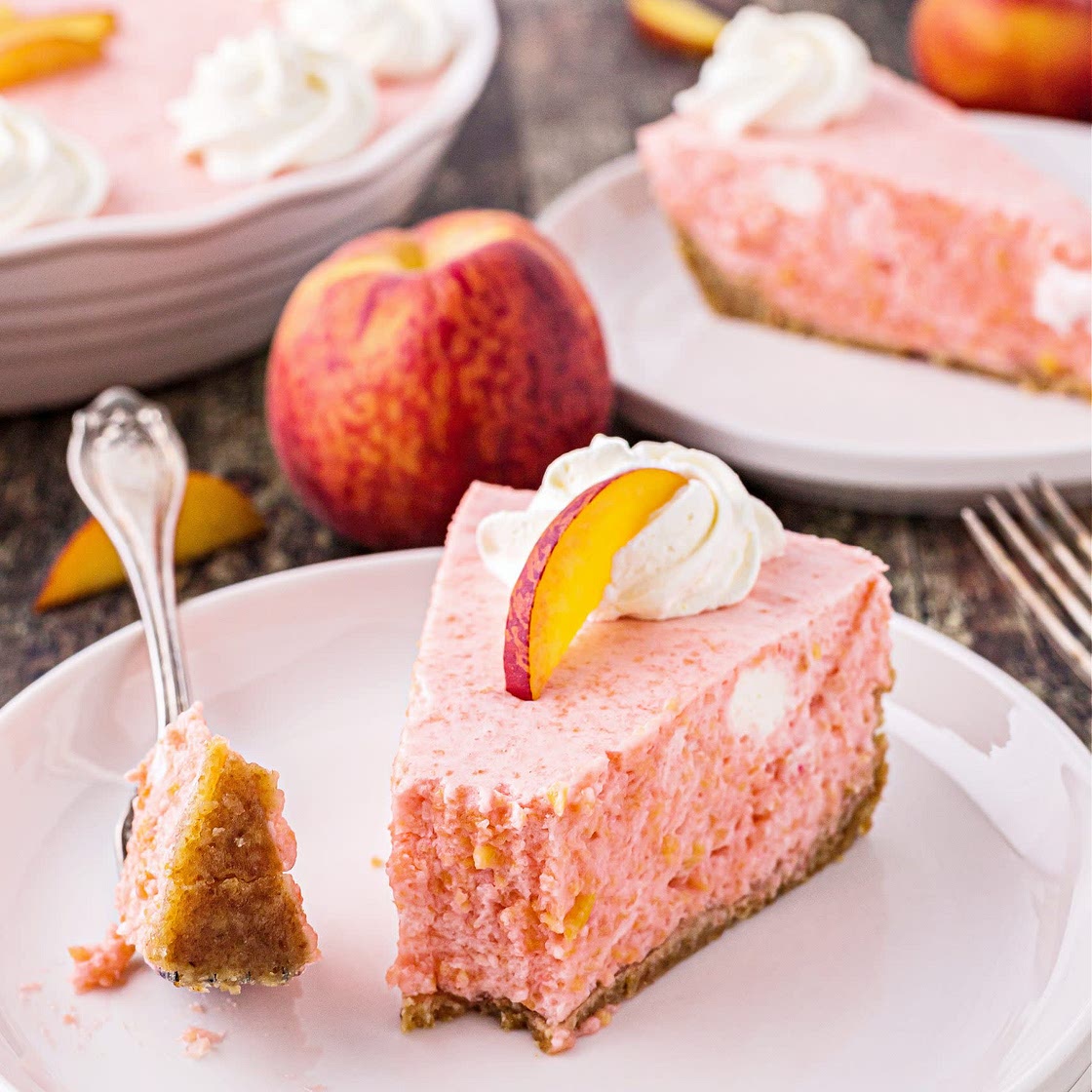 Peach Chiffon Pie