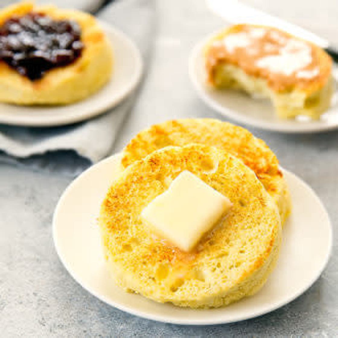 Microwave Paleo Low Carb English Muffin - Kirbie's Cravings